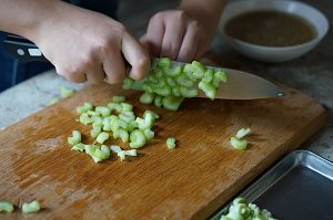  食品006がカボチャのガチョウの実小麦の食事の実践的測定を優雅に表現する日について話します4 