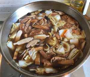 Chinese cabbage beans works the side that make stew in soy sauce (add detailed measure to pursue) practice measure 11