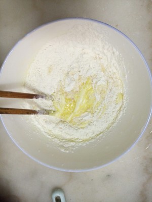 The practice measure of potato egg cake 3