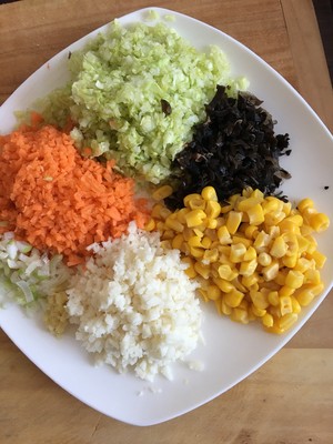 Share a delicious dumpling stuffing (the stuffing of dumpling of corn fresh pork that is similar to bay young dock) practice measure 1