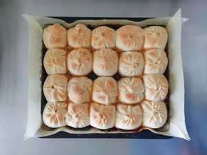 The baking steamed stuffed bun of delicious of simple and tough in season (wrap a constitution from the decoct that carry water) practice measure 10