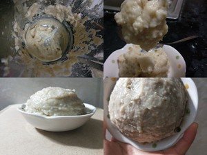 The practice measure of chocolate steamed sponge cake 1