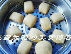 The practice measure of brown sugar steamed bread 12
