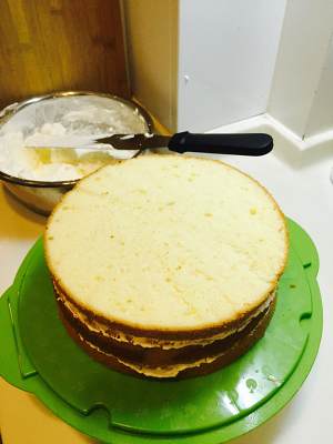 Fruit butter [birthday cake] practice measure 8