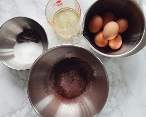 The practice measure of cake of cocoa of ancient early taste 1