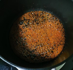 The practice measure of caramel sauce 4