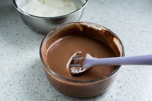 Cake of full-bodied chocolate Mu Si (6 inches) practice measure 10