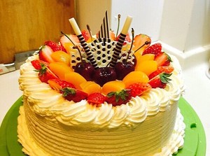 Fruit butter [birthday cake] practice measure 21
