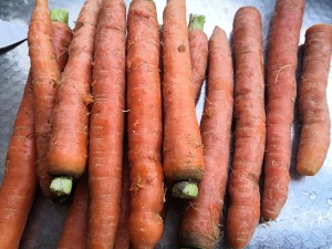 The practice measure of carrot meal 1