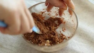 Without the biscuit of oily, filling head millet that does not have gluten! practice measure 11