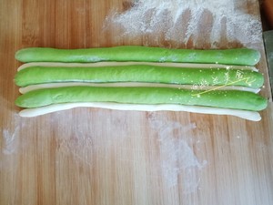 Spinach vermicelli made from bean starch is wrapped (ferment fast edition) practice measure 2