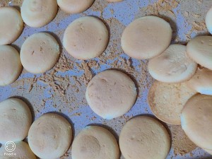 The practice measure of small shellfish of dried meat floss 8