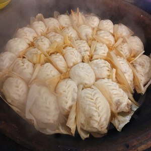 Shandong big steamed stuffed bun (record piece) practice measure 7