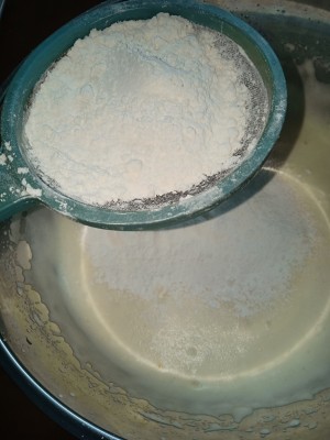 The practice measure of classical sponge cake 6
