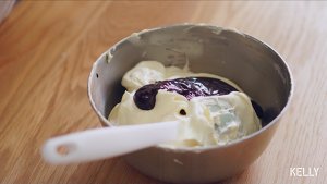 Not of disappear bubble rub card sponge cake / the reservation recipe that adjusts for many times / " sponge reachs his to derive " bake video cake piece the practice measure of 5 13