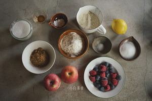 Vegan explodes the practice measure of big Cookie of lemon of oar berry fruit 1