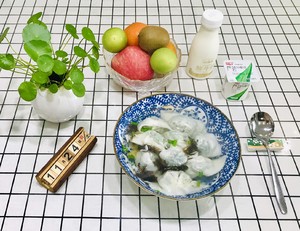 The practice measure of Shanghai big wonton 17