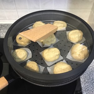 The brown sugar of appropriate appropriate blossoms steamed bread (yeasty edition) practice measure 13