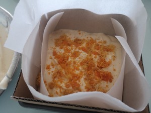 The practice measure of cake of dried meat floss of salty yoke of ancient early taste 21