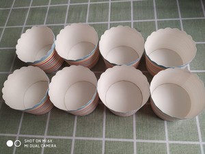 The practice measure of paper cup cake 9