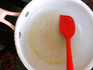 The practice measure of cake of egg of cheese of black sesame seed 6