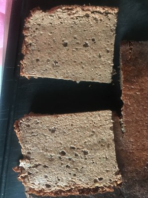 「未熟なケトンチョコレートのカリフラワーのケーキ（バターを使い切る）実践対策16