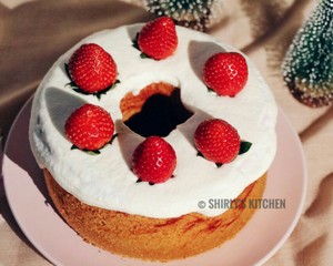 Marbled Chiffon Cake of Qi Feng of marble of Christmas red plush (hind egg law exceeds exquisite) practice measure 9