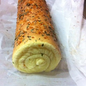 The practice measure that cake of sweet green dried meat floss coils 10