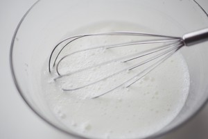 The practice measure of cake of evaporate of appetizing black rice 4