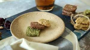 Without the biscuit of oily, filling head millet that does not have gluten! practice measure 12