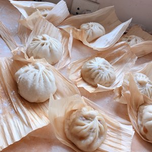 Shandong big steamed stuffed bun (record piece) practice measure 14