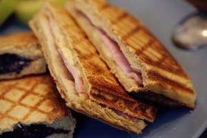 The practice measure of sandwich of pocket violet rice 8
