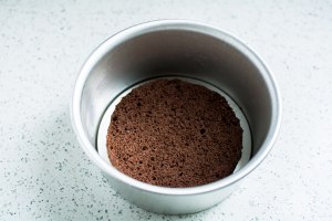 Cake of full-bodied chocolate Mu Si (6 inches) practice measure 12
