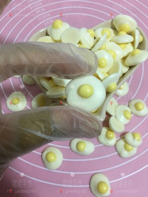 Entire egg poached eggs dissolve beans (yoghurt dissolve beans) practice measure 21