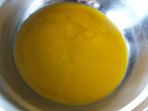The practice measure of cake of mango Mu Si 2