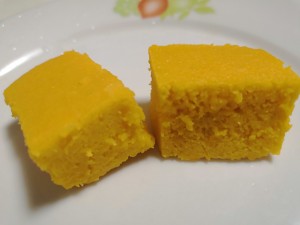Pumpkin evaporate cake (need not oven edition) practice measure 3
