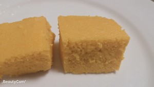 Pumpkin evaporate cake (need not oven edition) practice measure 2