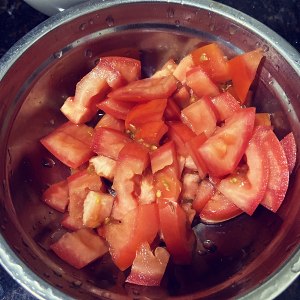 Abandon ｜ of delicate fine dried noodles coming the practice measure of face of hoosh of portion tomato egg 1