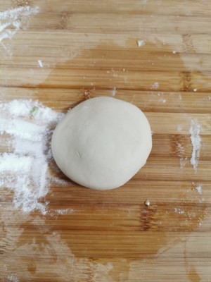 Hand of crisp chopped green onion catchs cake, the practice move that also can make in the home 2