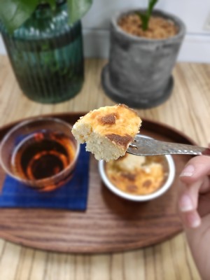 Anxious cake Basque Burnt Cheesecake (half ripe Zhi person cake) the practice measure of water of unripe ketone low carbon 14