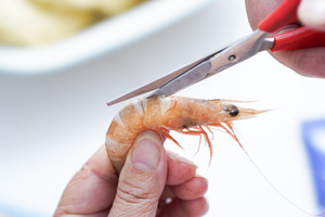 The practice measure of the milk seafood face of Xian Tian quick worker 4