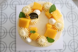 Exceed delicious [mango ice-cream cake] the practice measure that confidential recipe publicizes greatly 24