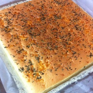 The practice measure that cake of sweet green dried meat floss coils 8