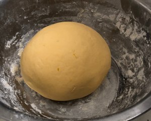 The practice measure of the pumpkin steamed bread that does not add water 5