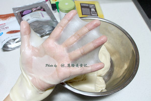 Violet potato of yoke crisp ~ , wipe perfect conjugal bliss of ~ of tea, raw ingredient, the practice move that makes ~ of crisp method of 6 kinds of yoke is added inside happy mid-autumn ~ 5