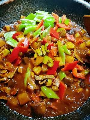 The practice measure of face of    of flesh of Xianggu mushroom potato 10