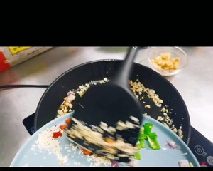 The practice measure that KetoDiet/ gives birth to pickle of Korea of dish of ketone quick worker to fry meal bogus rice 3