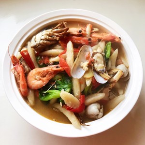 The practice measure of seafood face a knot in one's heart 7