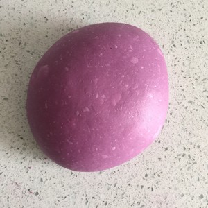 Violet potato is sweet the practice measure of steamed bun stuffed with sweetened bean paste 1