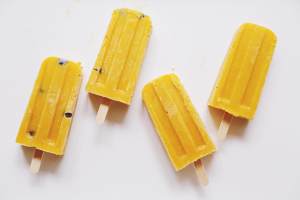 The practice measure of 100% mango ice-lolly 7